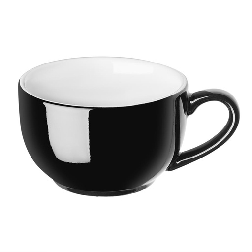 [CU954] Olympia cafe cappuccinokopje zwart - 340 ml 11,5 fl oz (pak van 12)