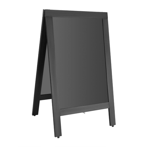 [CU992] Olympia stoepplank zwart houten frame 500x850mm
