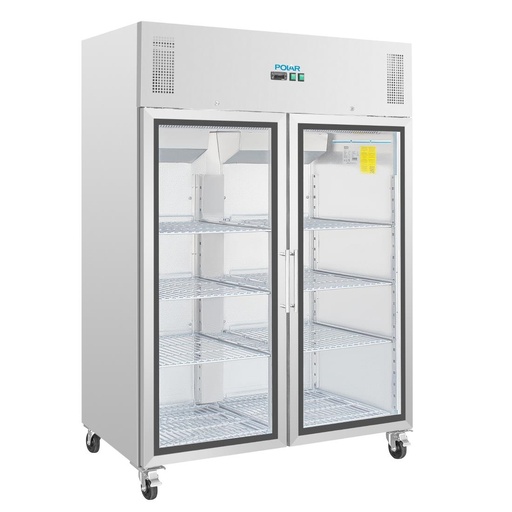 [CW198] Polar G-serie Gastro 2-deurs display koeling 1200L