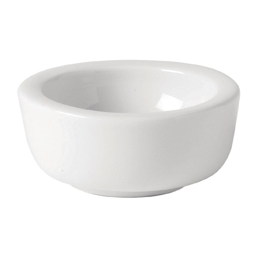[CW265] Utopia Titan Botervlootjes Wit 65mm (Pak Van 6)
