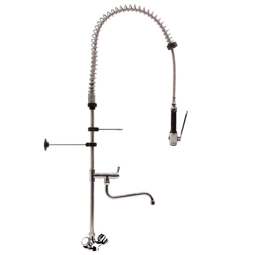 [CW362] Gastro M voorspoeldouche met draaiknoppen en zwenkkraan 120cm