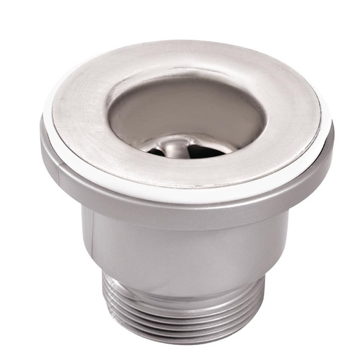 [CW373] Gastro M koperen afvoerplug 3,8cm met verbindingsstuk en bevestigingsmoer
