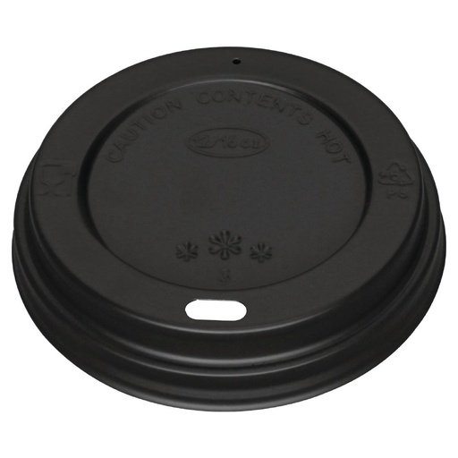 [CW718] Fiesta Recyclable deksel zwart voor Fiesta Recyclable 340ml en 455ml koffiebekers (1000 stuks)