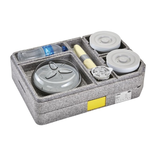 [CW811] Cambro Tablotherm GoBox maaltijdbezorgingssysteem met servies