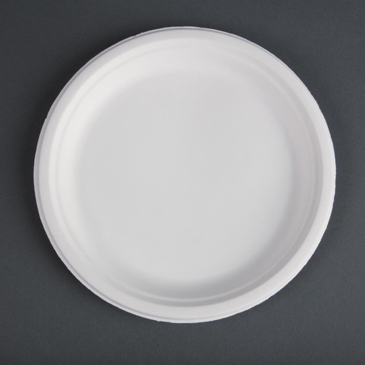 [CW904] Fiesta Compostable composteerbare bagasse borden 26cm (50 stuks)