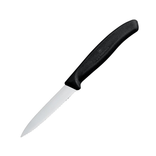 [CX746] Victorinox gekarteld schilmesje 8cm zwart