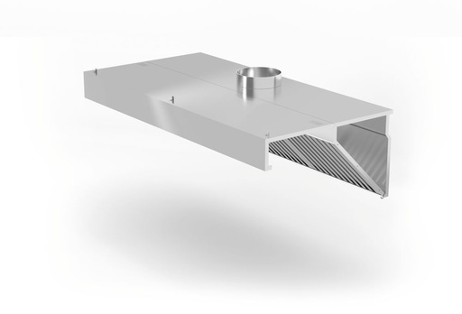 [229316] HENDI Wandgemonteerde afzuigkap, schuin model 229316
