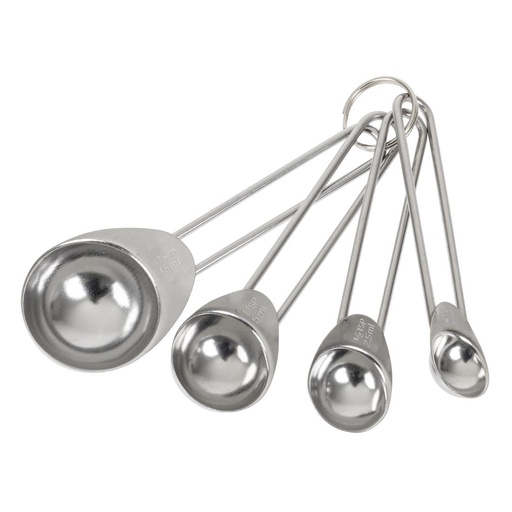 [D558] Kitchen Craft set RVS maatlepels