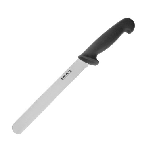 [D734] Hygiplas broodmes zwart 20,5cm
