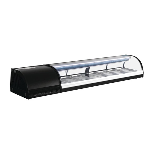[DA539] Polar G-serie gekoelde sushivitrine 7x GN 1/3