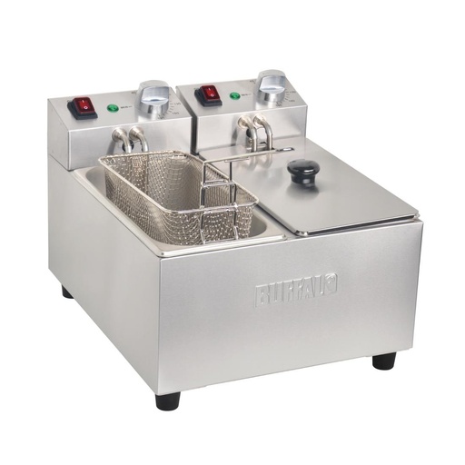 [DB203] Buffalo dubbele friteuse 2x3L 2000W