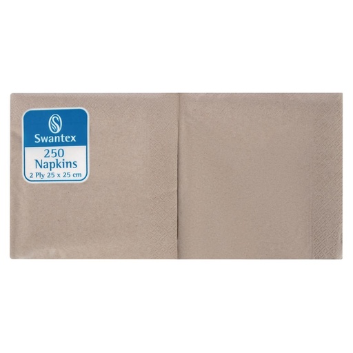 [DB485] Kraft cocktailservetten composteerbaar 25cm (2000 stuks)