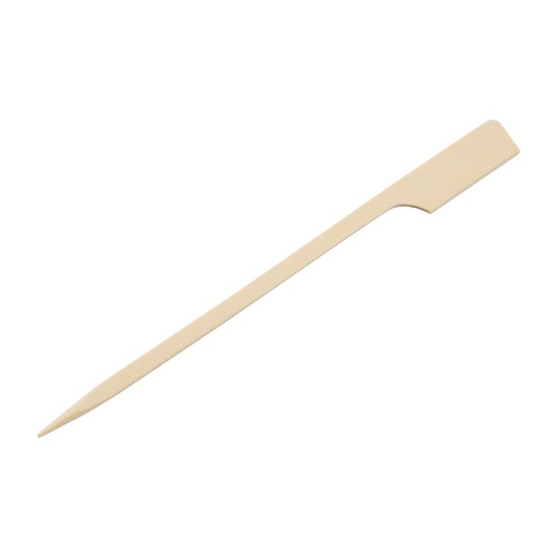 [DB496] Fiesta Compostable biologisch afbreekbare bamboe spiesjes 120mm (100 stuks)