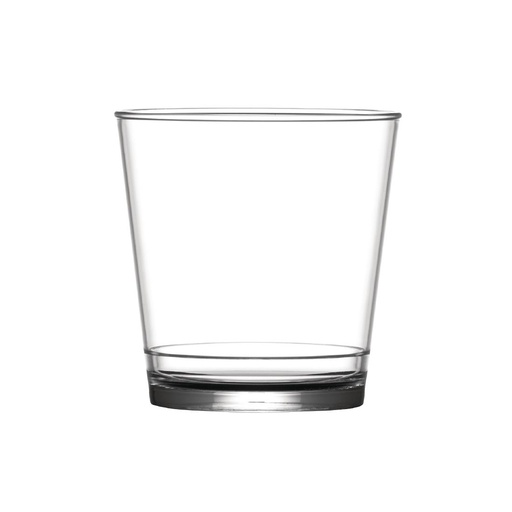 [DC422] BBP polycarbonaat whiskeyglazen 256ml (48 stuks)