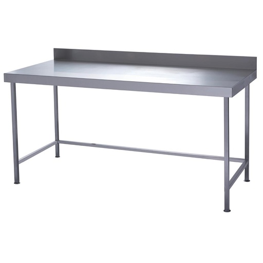 [DC598] Parry volledig gelaste roestvrijstalen wandtafel 1200x600 mm