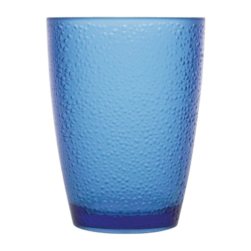 [DC929] Olympia Kristallon polycarbonaat beker blauw 275 ml (pak van 6)