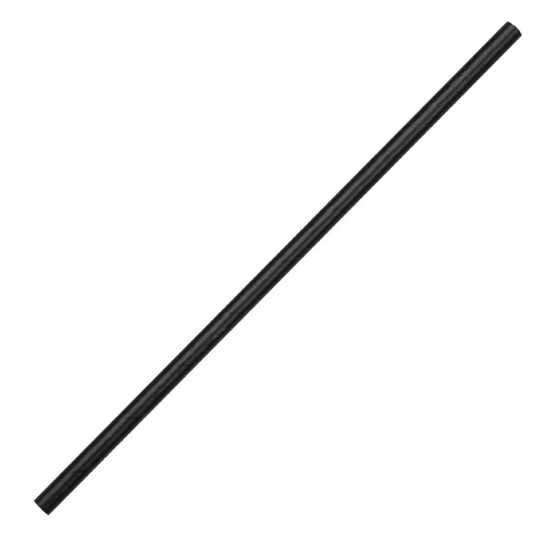 [DE926] Fiesta Compostable composteerbare papieren rietjes zwart (250 stuks)