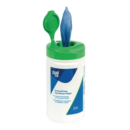 [DF107] PALTX desinfecterende doekjes voor oppervlakken/sondes (2000 stuks)