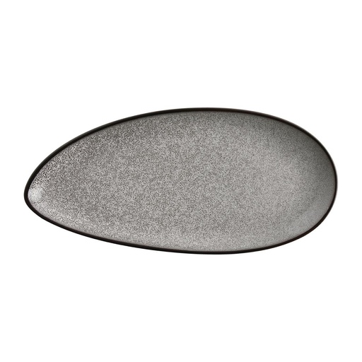 [DF180] Olympia Mineral bladvormig bord 25,5x12cm (6 stuks)