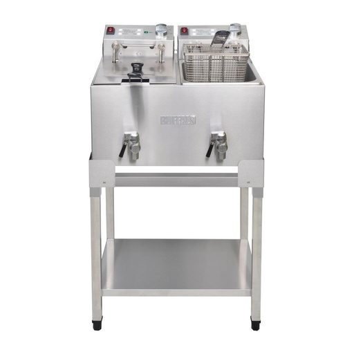 [DF502] Buffalo stand voor dubbele friteuse fc375 en fc377