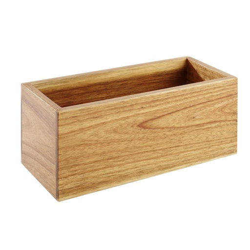 [DF624] APS acaciahouten tafelcaddy 100 x 230mm
