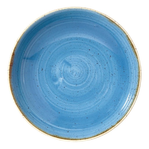 [DF777] Churchill Stonecast Cornflower Blue coupe kom 18.2 cm pak van 12