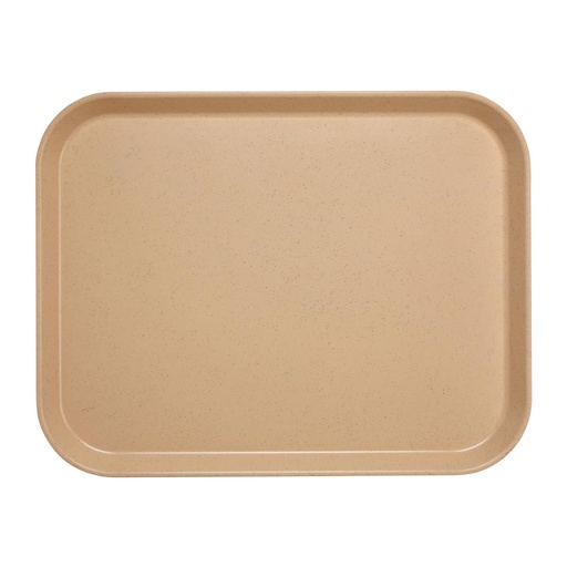 [DJ660] Cambro Versa Lite polyester dienblad gespikkeld mokka groot
