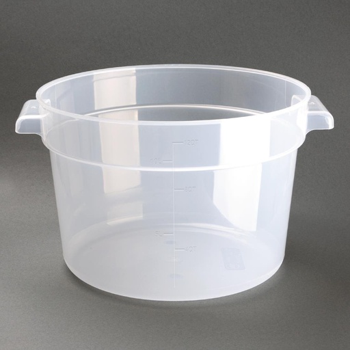 [DJ961] Vogue polypropyleen ronde vershoudbak 10L