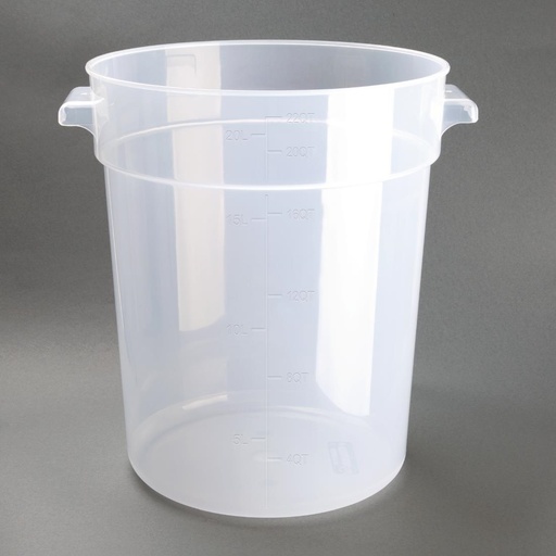 [DJ962] Vogue polypropyleen ronde vershoudbak 20L