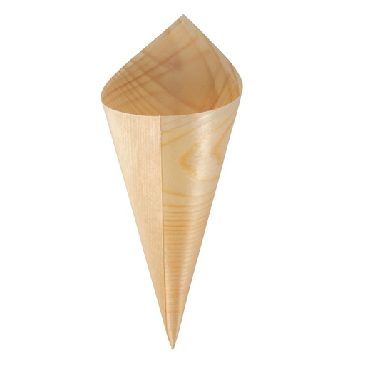 [DK389] Fiesta Compostable houten puntzakjes 75mm (100 stuks)