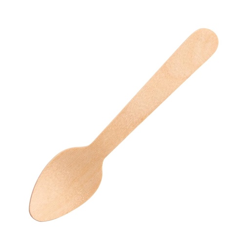 [DK398] Fiesta Compostable biologisch afbreekbare houten theelepels (100 stuks)