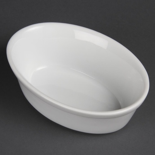 [DK807] Olympia Whiteware ovale schaaltjes 16,1cm (6 stuks)