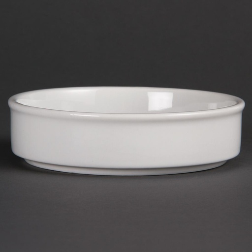 [DK828] Olympia Whiteware stapelbare tapasschaaltjes 13,4cm (6 stuks)