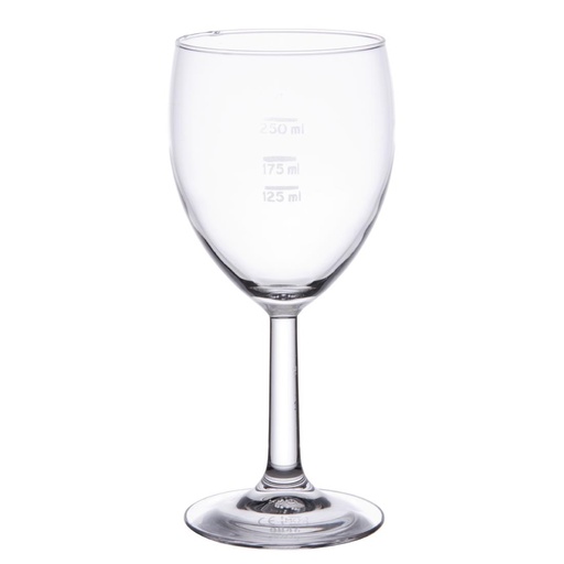 [DK886] Arcoroc Savoie Grand Vin Wijnglazen 350ml Ce-Gemarkeerd Op 125 Ml, 175ml En 250ml