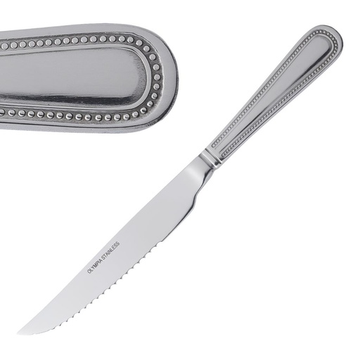 [DL102] Olympia Bead steakmessen (12 stuks)
