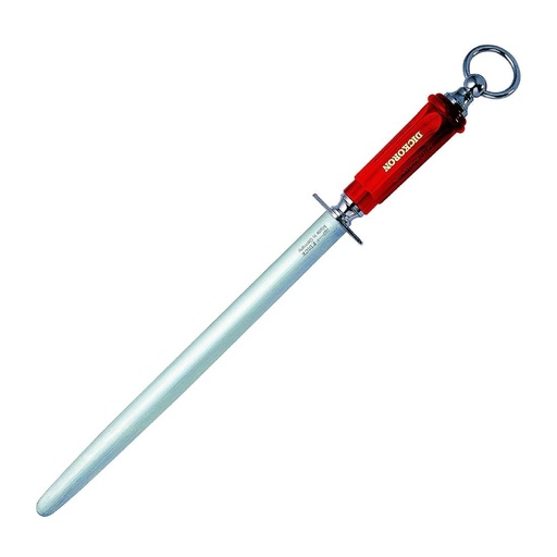 [DL335] Dick Dickoron ovale slijpstaaf 30,5cm rood