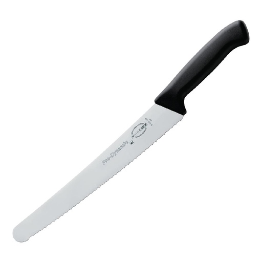 [DL377] Dick Pro Dynamic HACCP gekarteld bakkersmes zwart 25,5cm