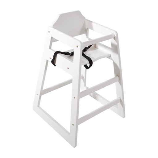 [DL833] Bolero Hoge Kinderstoel antiek wit