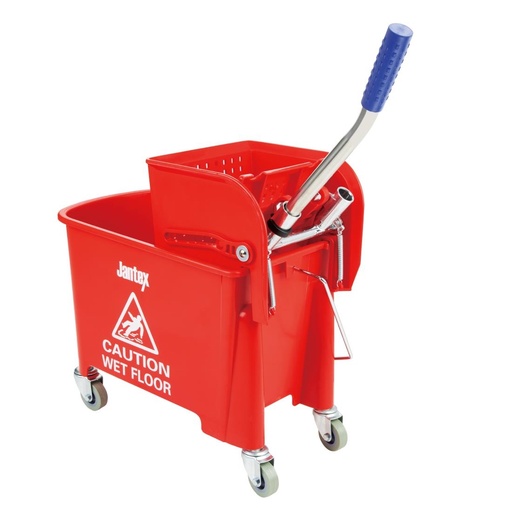 [DL912] Jantex Kentucky dweilkar met wringer rood 20L