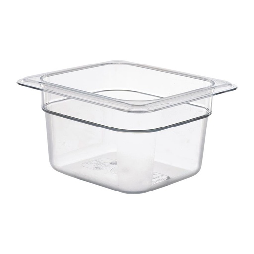 [DM752] Cambro polycarbonaat bak GN 1/6 10cm