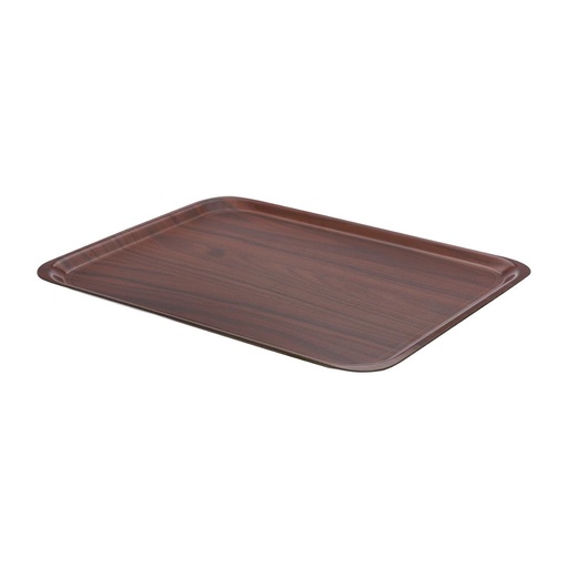 [DM797] Cambro Mykonos gelamineerd dienblad walnoot 46x36cm