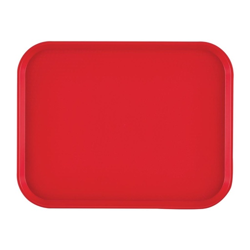 [DM800] Cambro polypropyleen fastfood dienblad rood 410mm