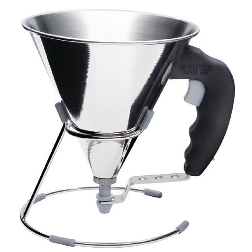 [DN905] De Buyer mini doseertrechter 0,8Ltr