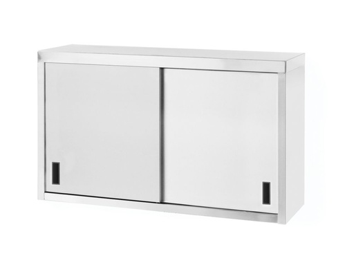 [811207] HENDI Wandmontagekast met schuifdeuren - Gelast, diepte: 300mm. 811207