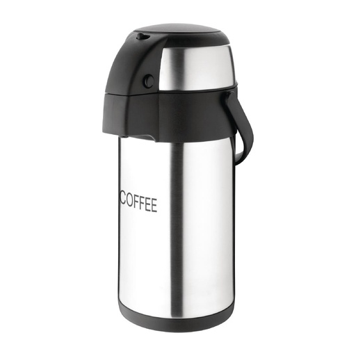 [DP128] Olympia RVS pomp thermoskan Coffee 3L
