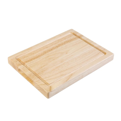 [DP158] Olympia heveahouten steakplank zonder inzet klein