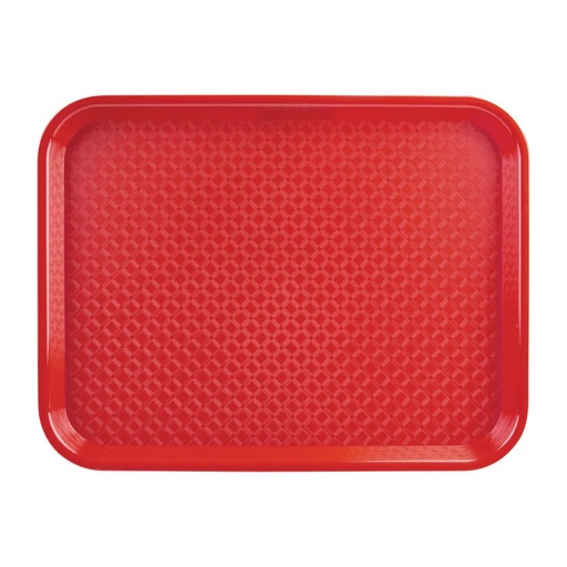 [DP213] Olympia Kristallon polypropyleen dienblad rood 34,5x26,5cm