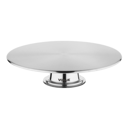 [DP238] Vogue St/St Draaibare Taartplateau 30cm