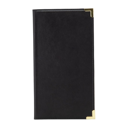 [DP725] Securit classic lederen bankbiljettenpresentator zwart