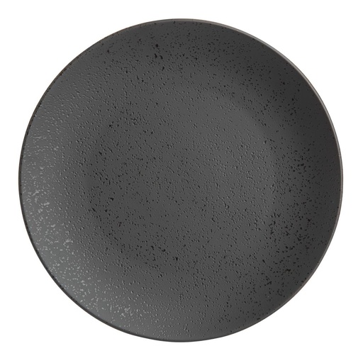 [DR087] Olympia Fusion ronde borden 20,3cm zwart (6 stuks)